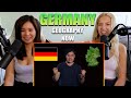 American Girls React to Geography Now Germany !!