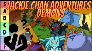 Jackie Chan Adventures Demon Tier List