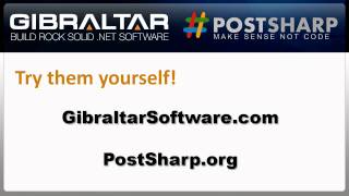 Using PostSharp with Gibraltar