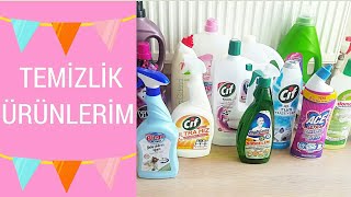 KULLANDIĞIM TEMİZLİK ÜRÜNLERİ🏡💕