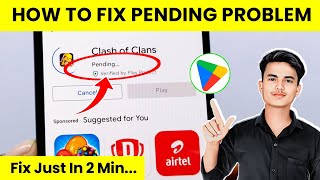 How To Fix Play Store Pending Problem | Play Store Download Pending Problem | Pending Problem Solve