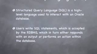 Oracle Database Concepts Part 2