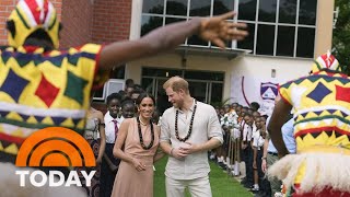 Prince Harry and Meghan Markle kick off 3-day trip to Nigeria
