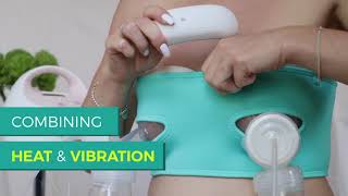 Lavie Warming Lactation Massager Pads อุปกรณ์กระตุ้นน้ำนม มาพร้อมฟังก์ชั่นนวดอุ่น