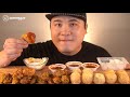 60계 치킨 쫀득 u0026콘 치즈볼과 고추 u0026후라이드 윙봉 먹방~ 리얼사운드 social eating mukbang eating show