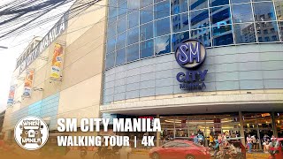 SM City Manila Walking Tour | Ermita, Manila, Philippines | 4K