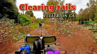 Track cleaning in Fullerton