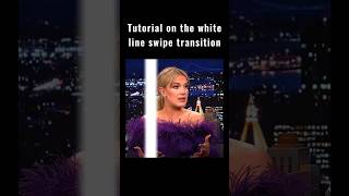 White line transition tutorial on capcut ✨#shorts #tutorial #capcut #capcuttutorial #editinghelp