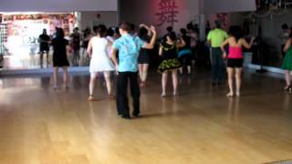 A Cantonese Cha line dance