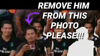 Tutorial: How to remove things in photoshop in 10 minutes !