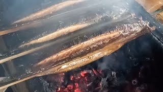 amazing delicious smoked tuna, fresh from the ocean