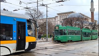 【ブルガリア】ソフィアのトラム（路面電車）Trams in Sofia, BULGARIA