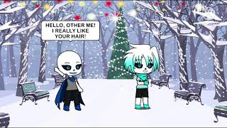 Canon Underswap Sans meets Blue (Gacha)