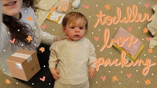 Rebron Toddler Box Packing! Send Home a Reborn I Made | Kelli Maple