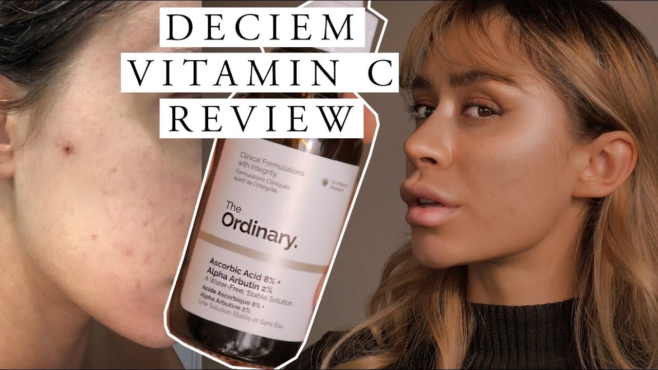 The Ordinary Ascorbic Acid 8 Alpha Arbutin 2 Vitamin C Serum Review