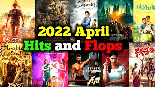 2022 April Hits and Flops | 2022 April Hits and Flops all Telugu Movies List | 2022 hits and Flops