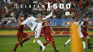 GOAL: Zlatan Ibrahimovic scores his 500th career goal in stunning fashion