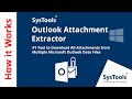 Outlook Attachment Extractor - A Tool to Extract Attachments From Multiple Outlook Emails