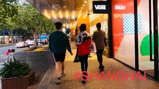 [4K] Shanghai Bus \u0026 Walk Tour | HuaiHai Road 上海淮海路逛街