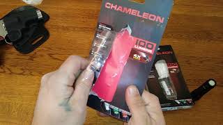 Iprotec Chameleon 100 lumen flashlight warranty replacement unboxing