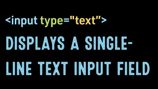 Designers Learn Code: Forms—The Input Element