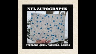 Antique Store Picking West Virginia - Old NFL Autographs - Football Cards - Steelers - Jets - Rams -