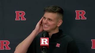 Adam Korsak Rutgers Pro Day Press Conference