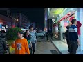 night tour on huayuan street tangxia town dongguan city the former