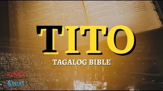 TITO Tagalog Bible ⛽Full Story (Audio+ Text) THE HOLY BIBLE TITUS