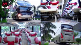 ENA Scania K360 High deck Legacy SR2 XHD Prime Laksana made Bus Interior,AH traVel ltd.#AH