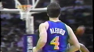 Steve Alford (9pts) vs. Jazz (1989)