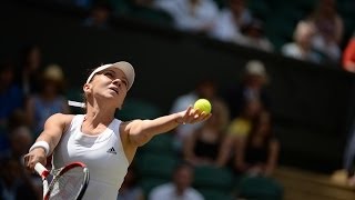 2014 Day 9 Highlights, Simona Halep vs Sabine Lisicki, Quarter-Finals