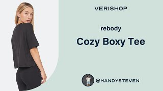 rebody Cozy Boxy Tee Review