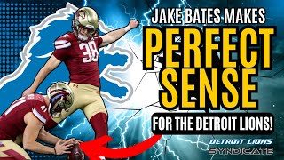 Absolutely NO REASON Jake Bates Shouldn't Be A Detroit Lion When The UFL Season Ends!