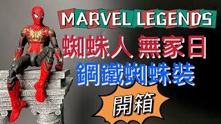 HASBRO MARVEL LEGENDS 孩之寶 蜘蛛人 無家日 鋼鐵蜘蛛裝 升級戰服 開箱