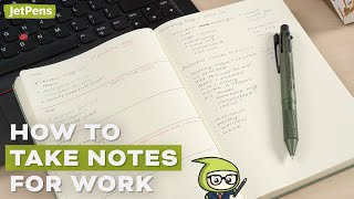 Note-taking for Working Professionals 👩‍💻 3 Strategies and Tips