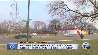 Woman shot and killed while picking up her son at basketball practice in Detroit