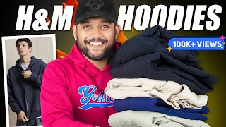 5 Best H\u0026M Hoodie Haul for Men 2024 🔥 Is H\u0026M Winter Hoodies Worth it? Review 2024 | ONE CHANCE