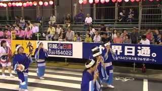 ヤンマー連～2014　徳島阿波踊り（市役所前演舞場）