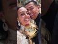 Ronaldo Surprisingly Calls Georgina His ‘Wife’ At Globe Soccer Award 😯 ll #ronaldo #georgina #shorts