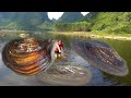 There are many big clams here, and beautiful women are enjoying picking out pearls