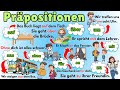 150 Simple Sentences with German Prepositions for Level A1