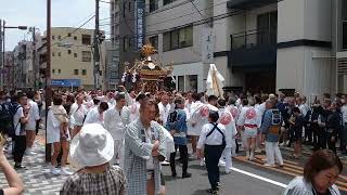 2023.5.28 千束稲荷神社 宮神輿 宮入り渡御