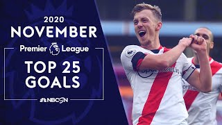 Top 25 Premier League goals from November 2020 | NBC Sports