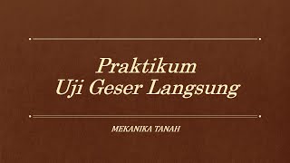 Uji Geser Langsung