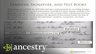 Emigrant Savings Bank Records | 5-Minute Find | Ancestry