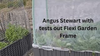 Flexi Garden Frame and the Waterups Wicking Bed   A winning combination for Angus Stewart