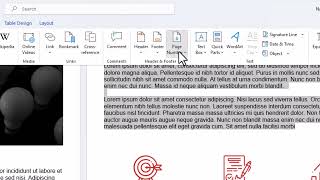 How to remove page numbers from a Microsoft Word document