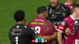 Sione Kalamafoni v Ross Moriarty Rugby FIGHT