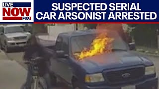 Los Angeles serial arson suspect arrested after 'dozens' of car fires | LiveNOW from FOX